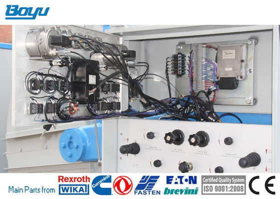 Water Cooling System Max Tension 2x45kN / 1x90kN Hydraulic Pulling Machine