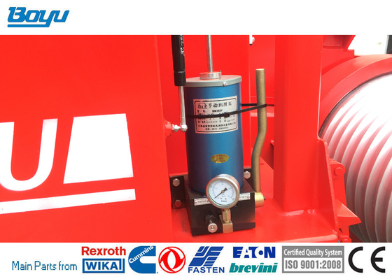 Transmission Line Stringing Equipment 180kN Hydraulic Puller Groove Number 10